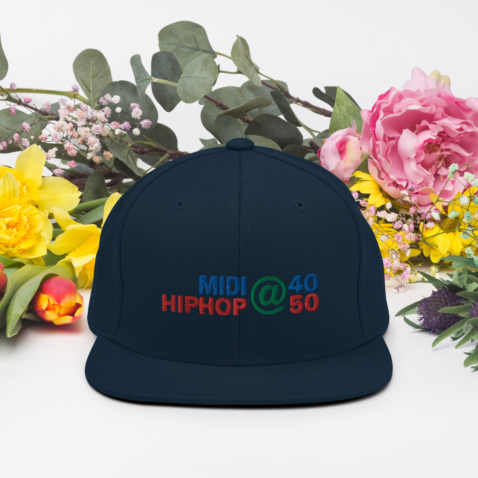 HipHop@50 & MIDI@40 Snapback Hat