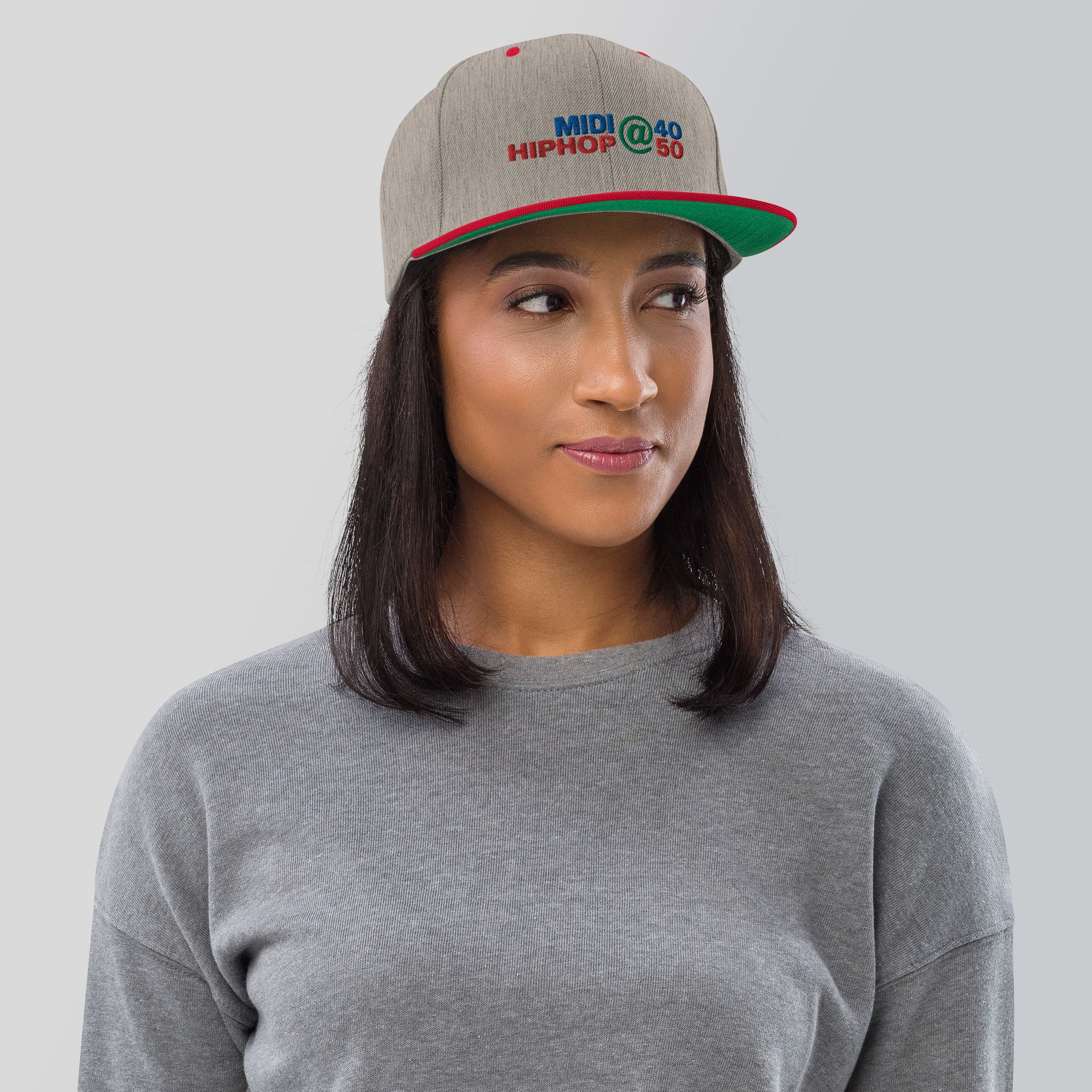 HipHop@50 & MIDI@40 Snapback Hat