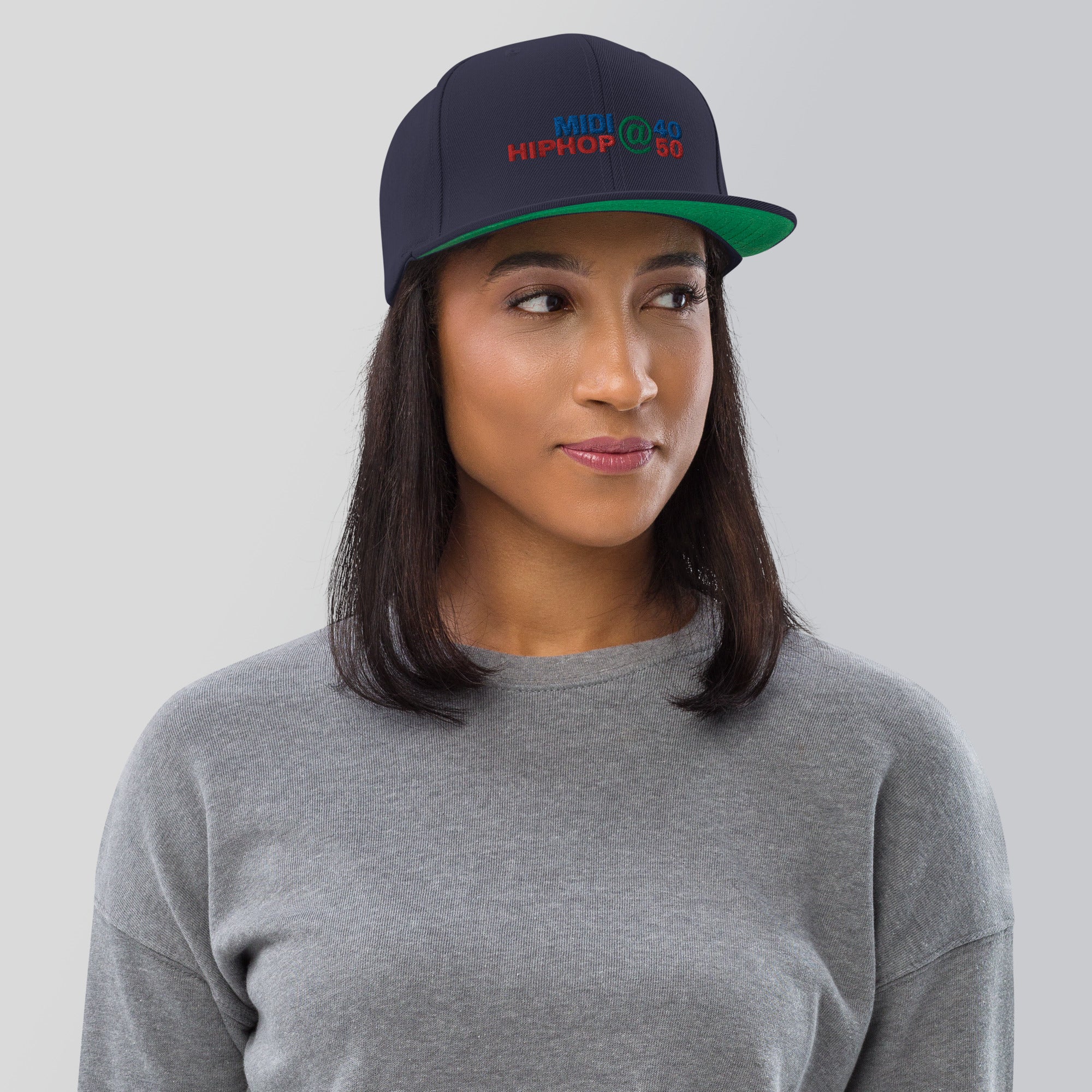 HipHop@50 & MIDI@40 Snapback Hat